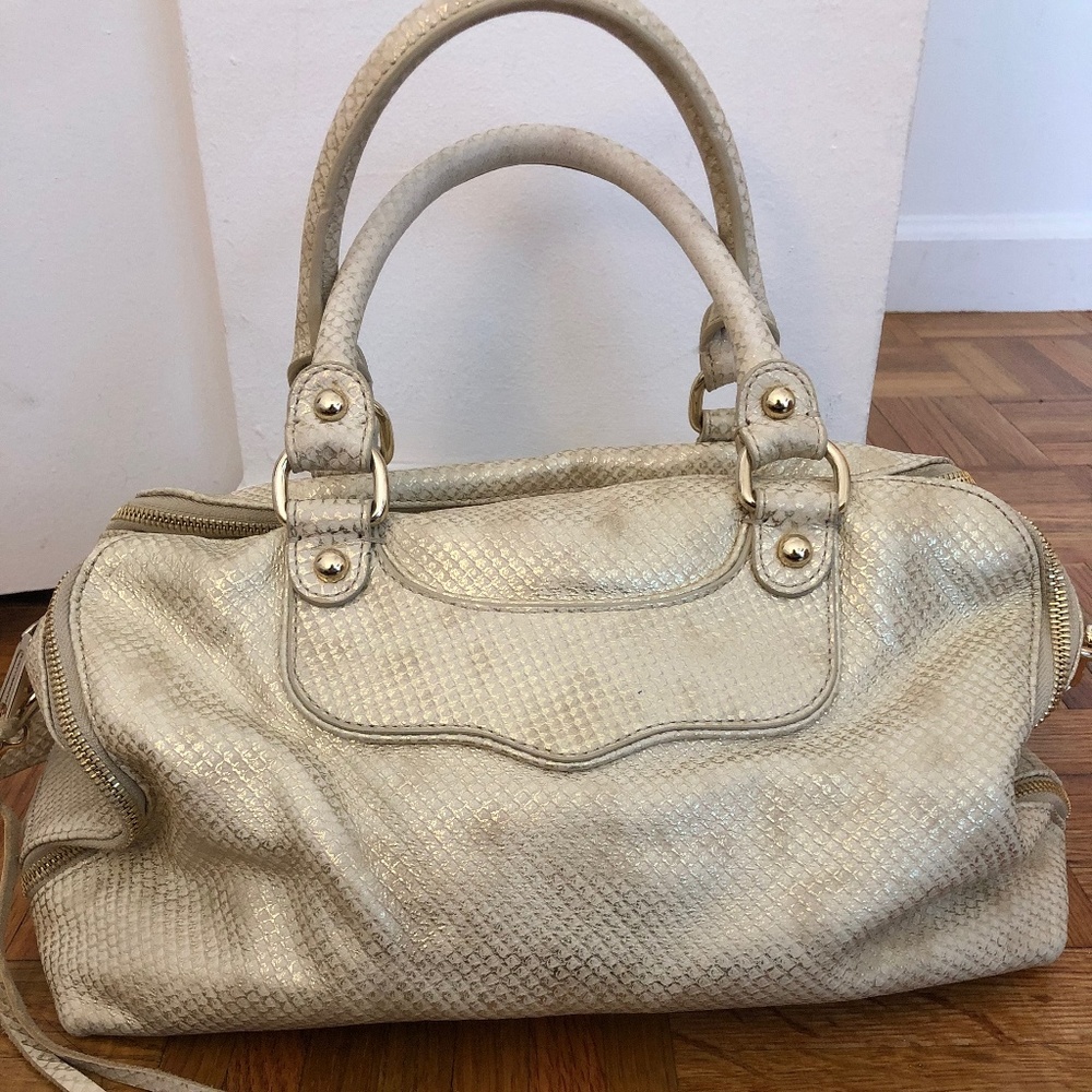 Rebecca Minkoff Metallic Satchel